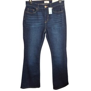 NWT Loft Mid Rise Petite Bootcut Jeans